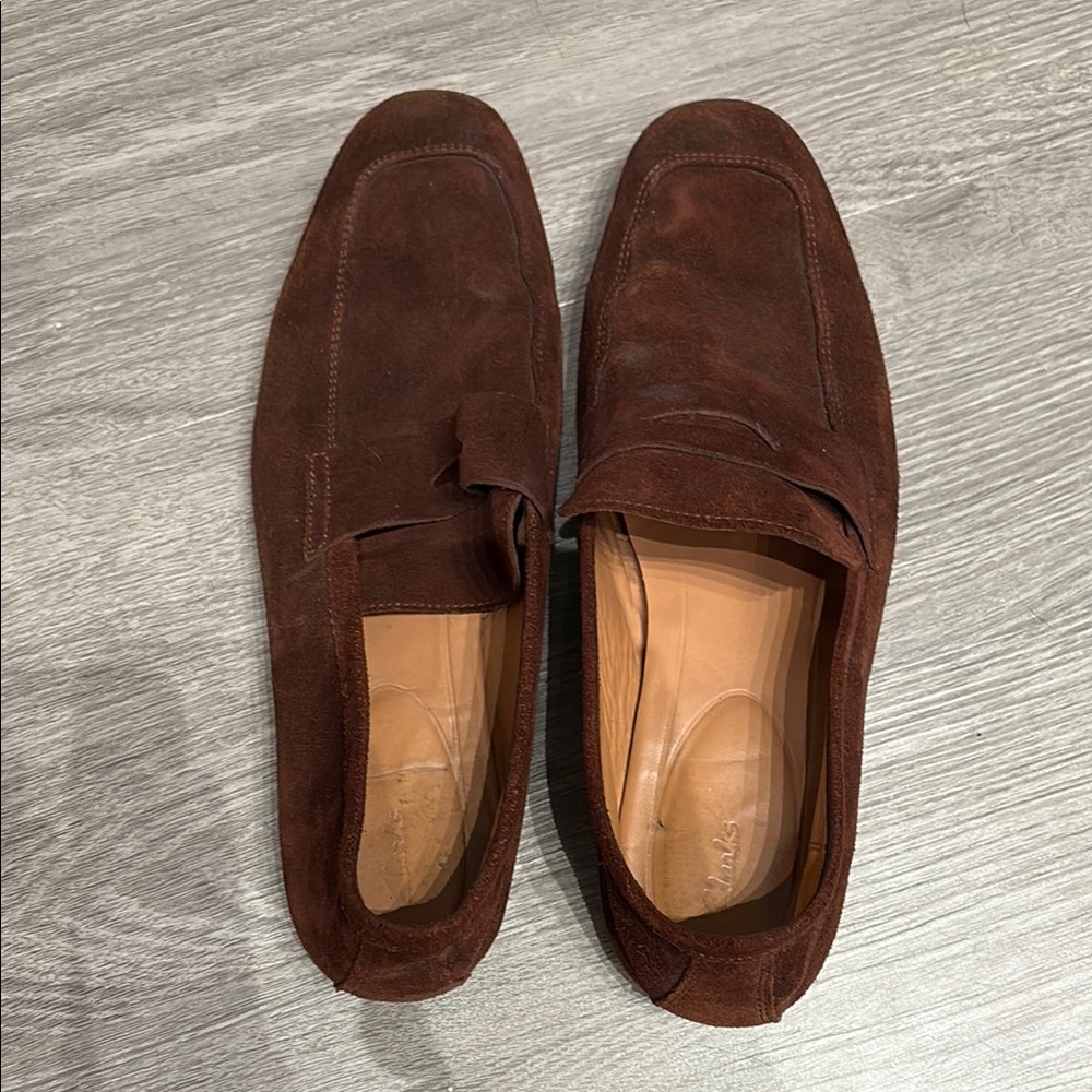 Clark’s Brown Suede Men's Loafers